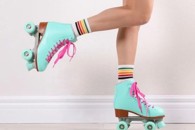 Why do roller skates have heels