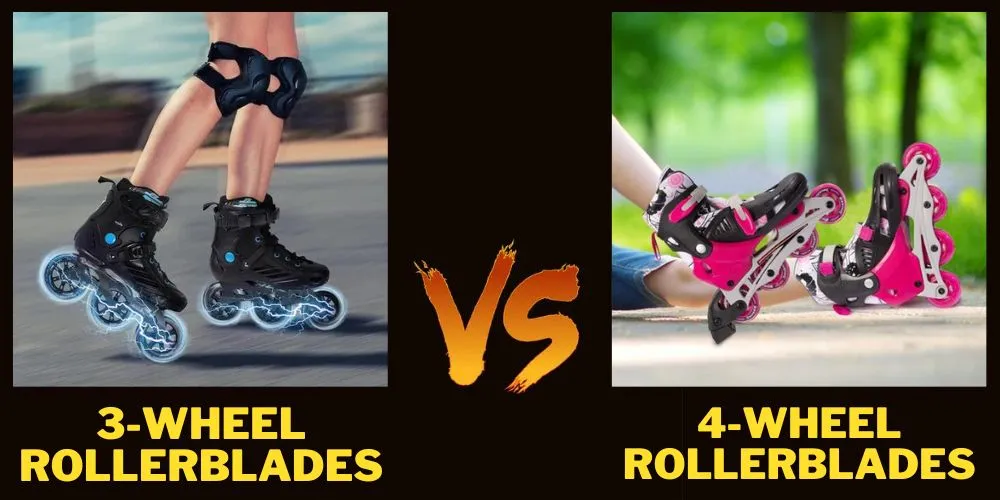 3-Wheel vs. 4-Wheel Rollerblades