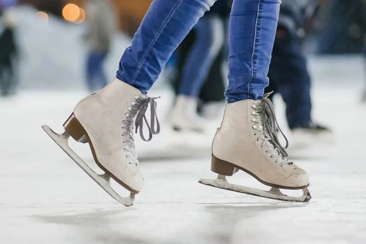 Trying On Ice Skates